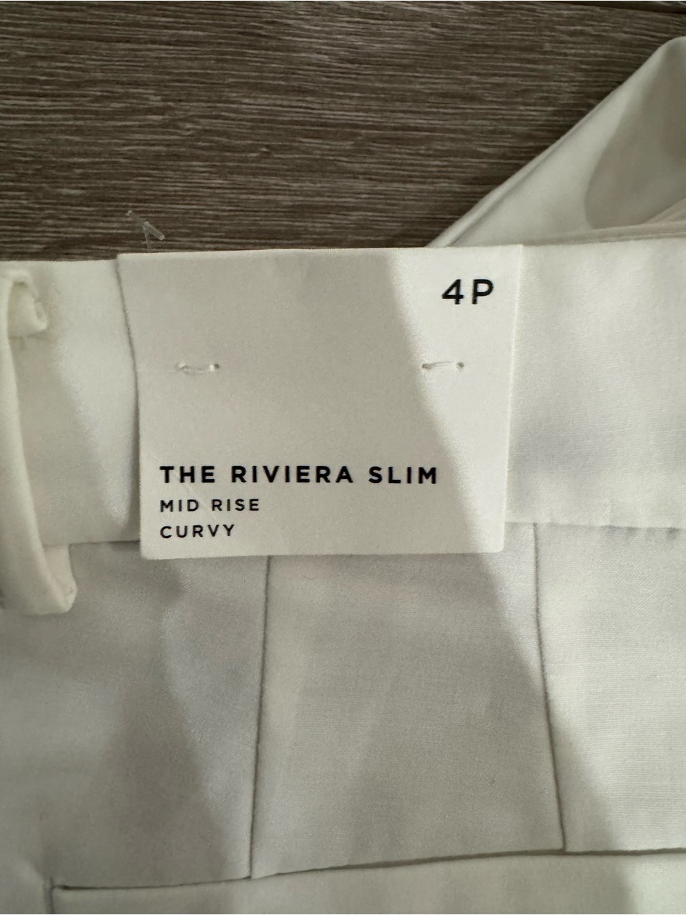 LOFT White Cropped Ankle Pants - Slim Pull-On Trousers - Picture 5 of 5
